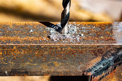 drilling through metal brackets|drilling through metal techniques.